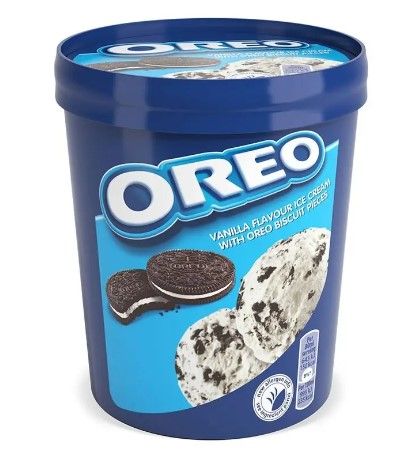 Buy Oreo Cookie Ice Cream 480 ml Online in UAE | Talabat UAE