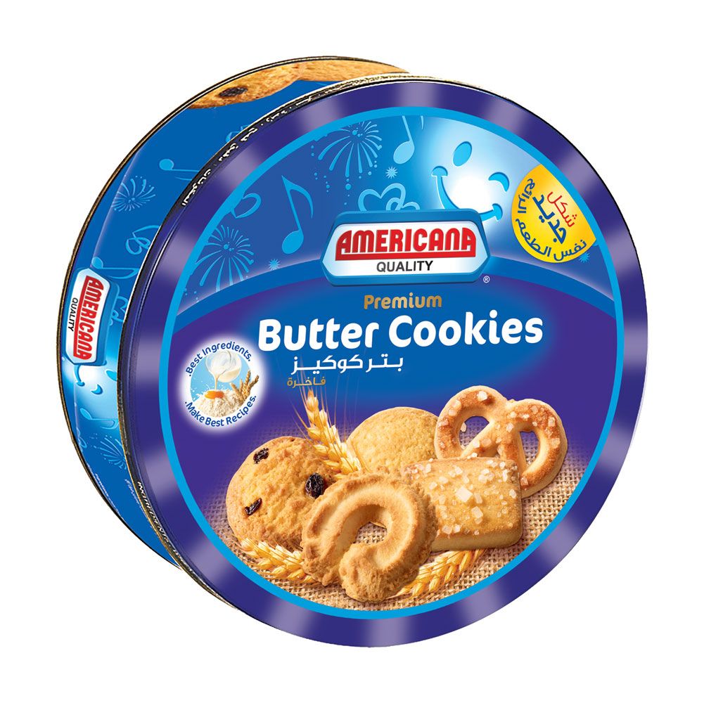 Buy Americana Butter Cookies in Blue Tin 454 g Online in Kuwait ...