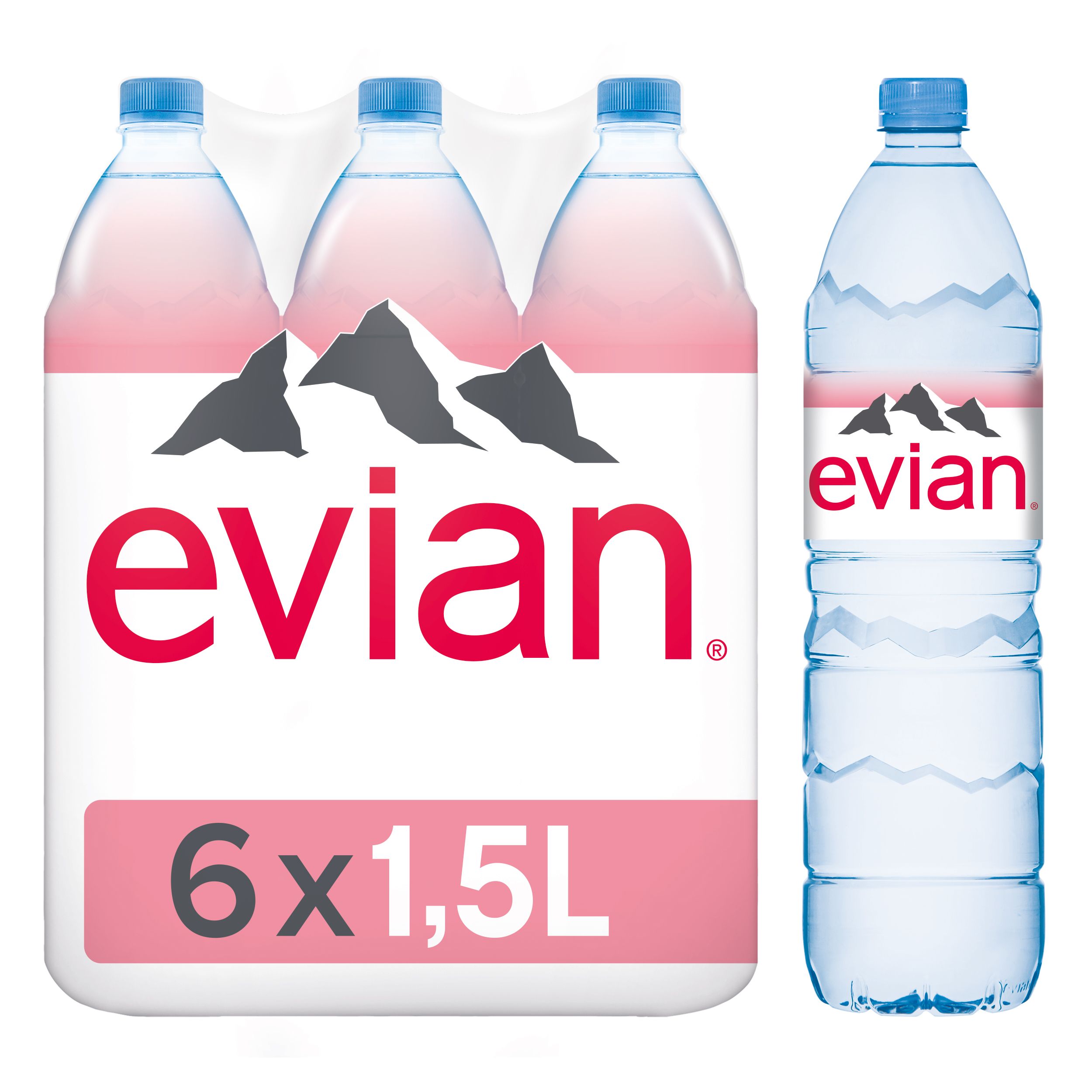 Buy Evian Mineral Water 1.5 Ltrs x 6 Pcs Online in Kuwait Talabat Kuwait