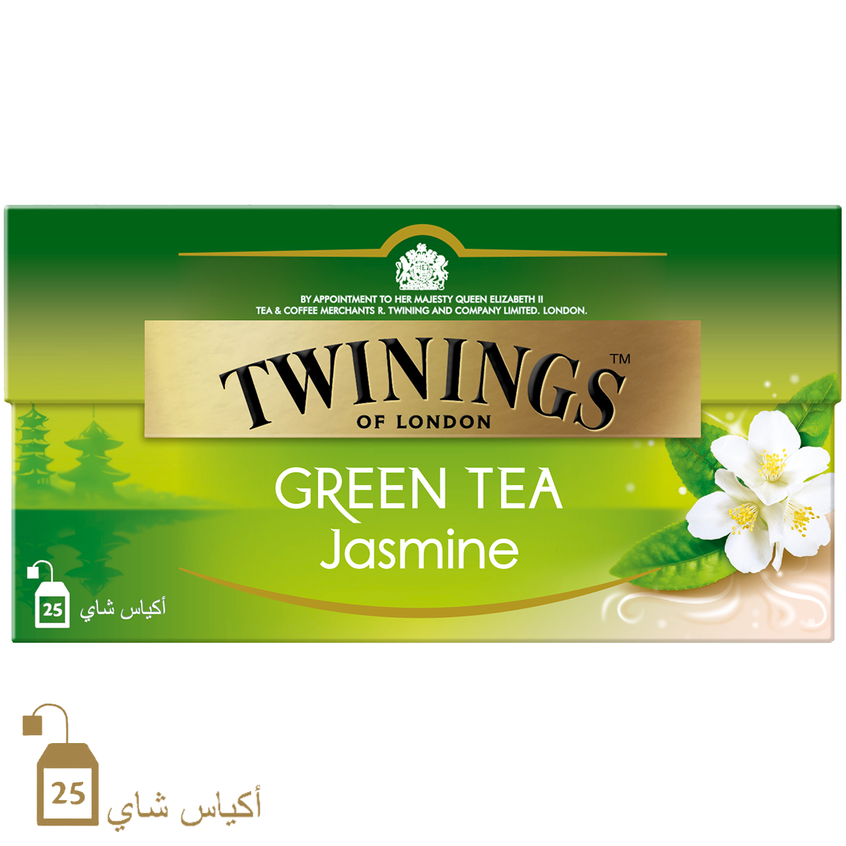 Buy Twinings Jasmine Green Least Tea 25 Bags 45 g Online in Kuwait ...