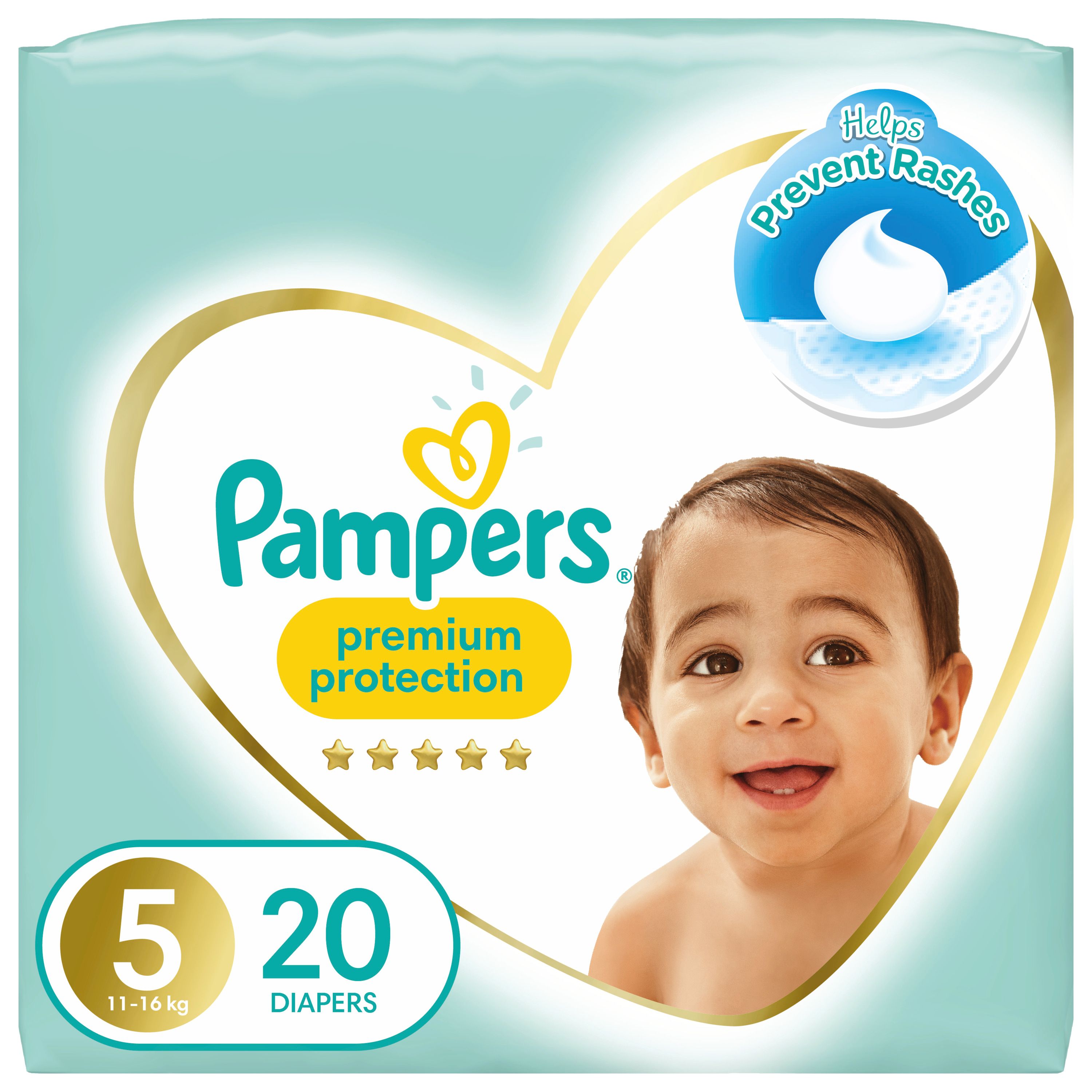 Buy Pampers Premium Care Diapers S5 x 20s Online in Kuwait Talabat Kuwait