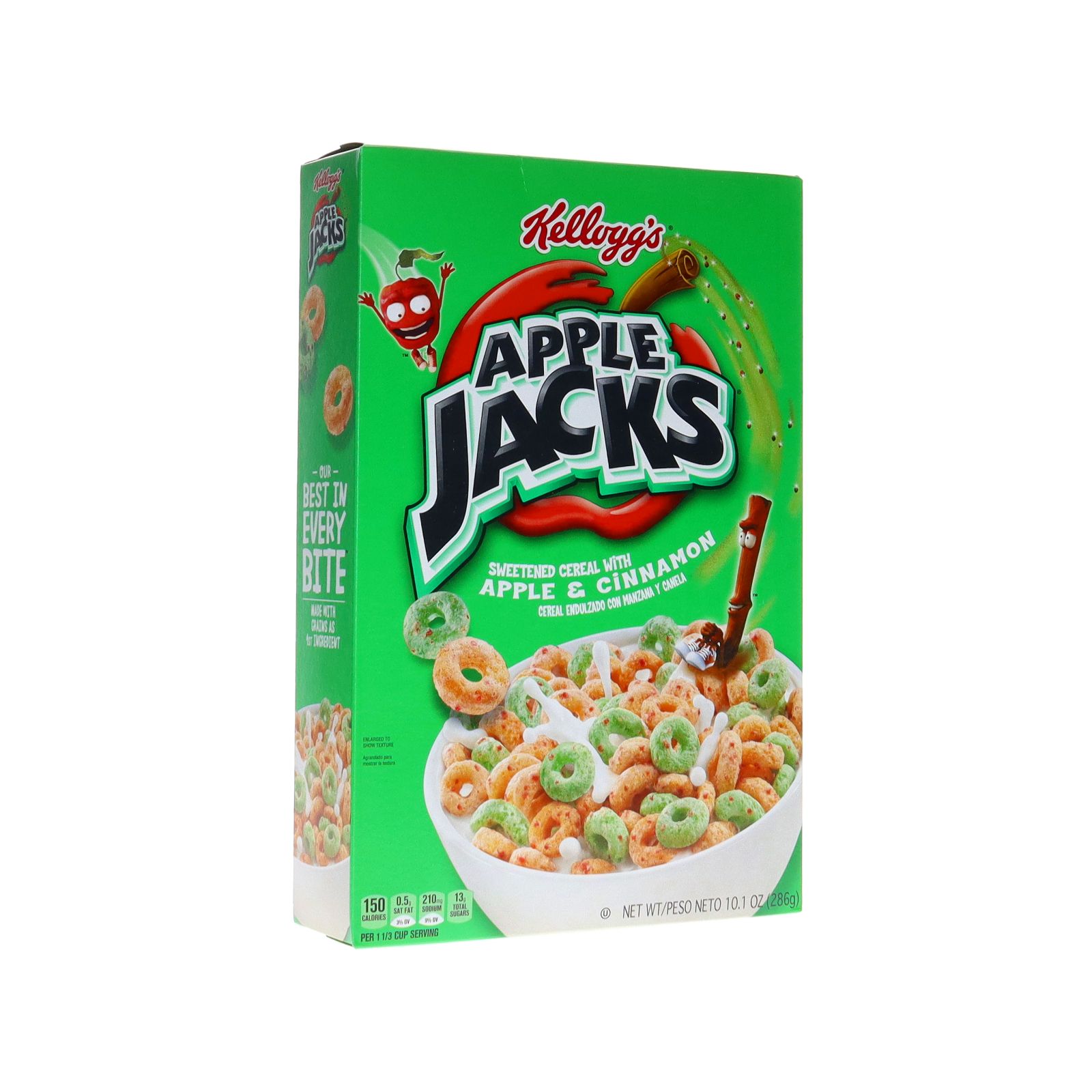 Buy Kellogg's Apple Jacks Apple & Cinnamon Cereal, 286g Online in ...