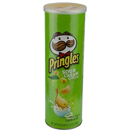 Buy Pringles Sour Cream & Onion Flavour Chips, 158g Online in Kuwait ...