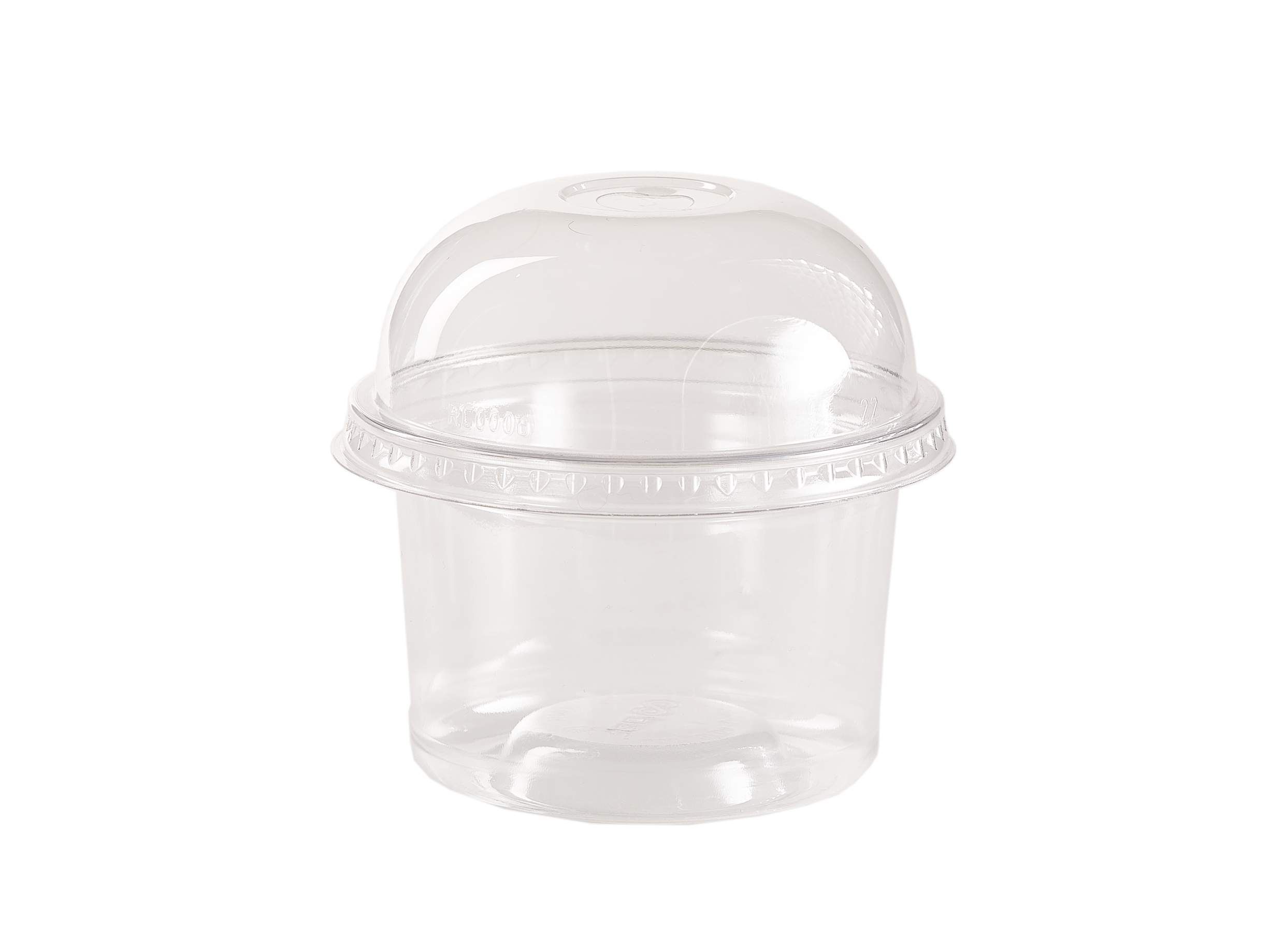 Buy Clear 8 oz Plastic Round Cups 20 Cups + Lids Online in Kuwait