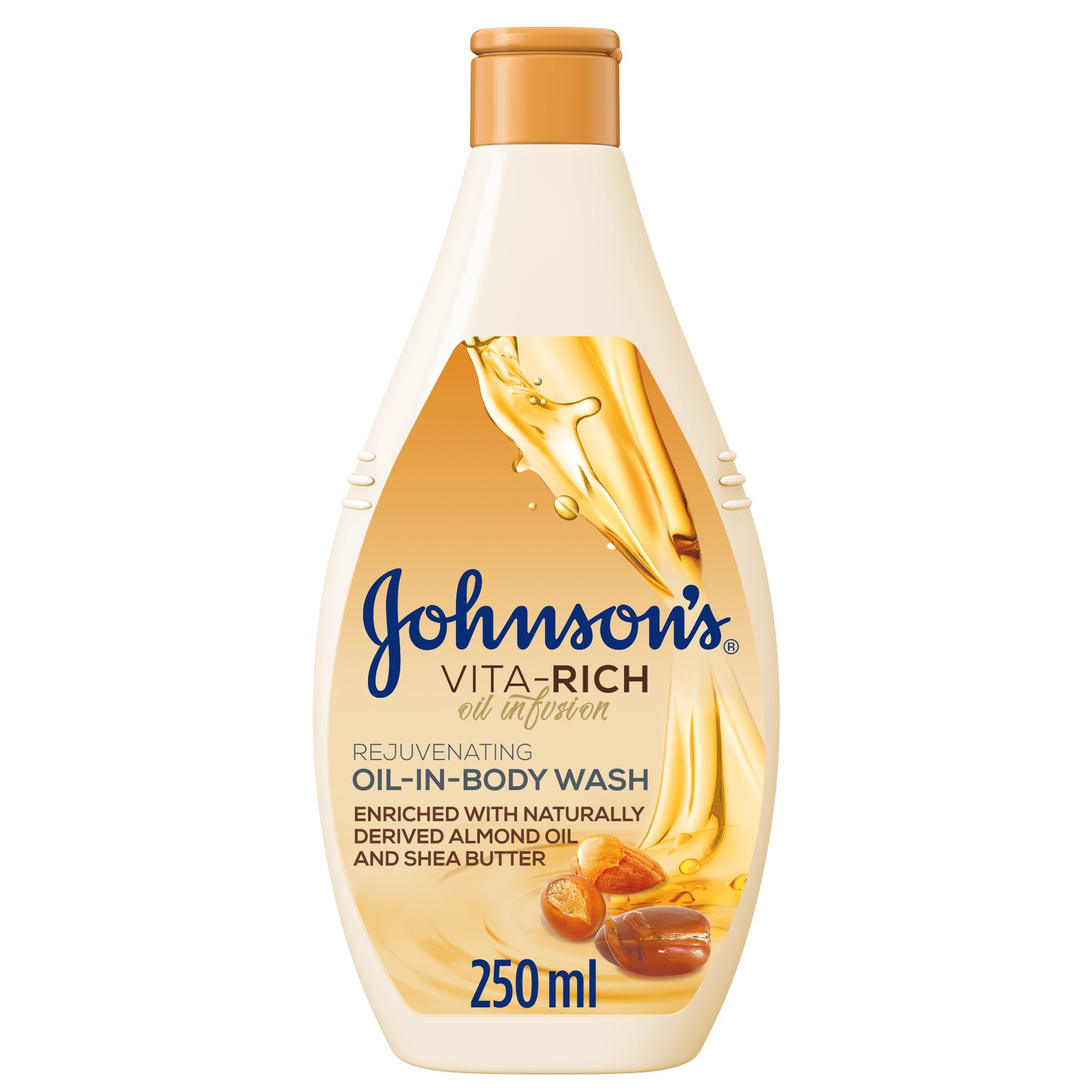 Buy Johnsons Body Wash Vita Rich Oil Infusion 250 ml Online in Bahrain