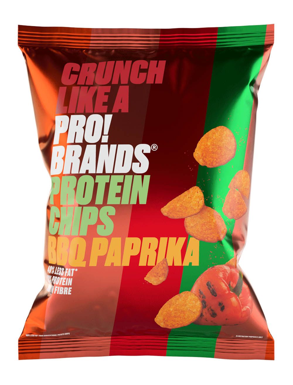 Buy Probrands Protein Chips BBQ 50 g Online in Kuwait Talabat Kuwait