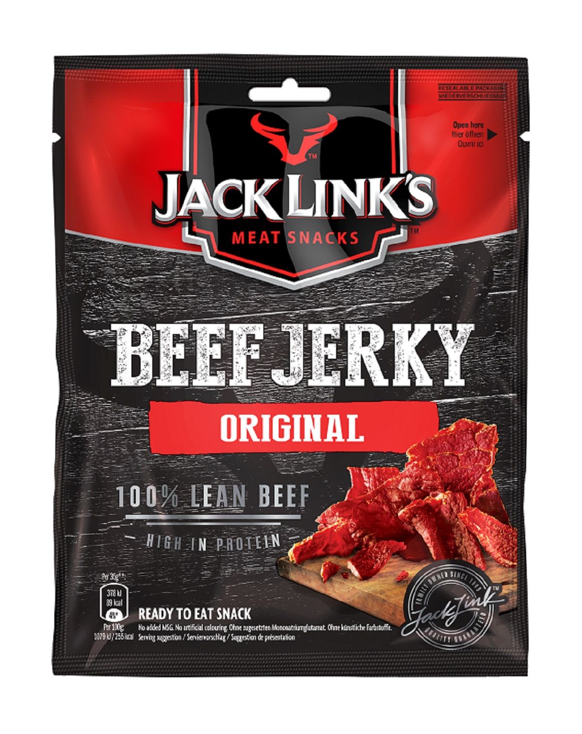 Buy Jack Links Beef Jerky Original 25g Online in Kuwait Talabat Kuwait