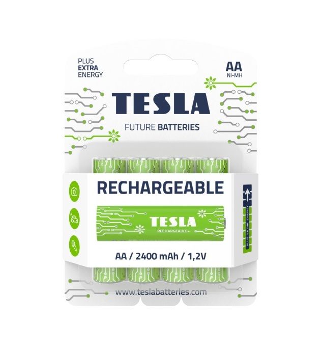 Buy Tesla Batteries Tesla Aa Rechargeable+ (4pcs) Online in Kuwait