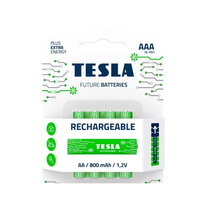 Buy Tesla Batteries Tesla Aaa Rechargeable 4pcs Online In Kuwait Talabat Kuwait