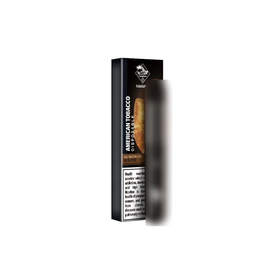 Buy Tugboat V4 American Tobacco 500 Puffs 50Mg Online in Kuwait ...