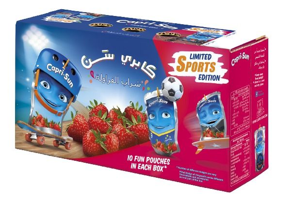 Buy Capri-Sun Strawberry 200 ml x 10 Pcs Online in Kuwait