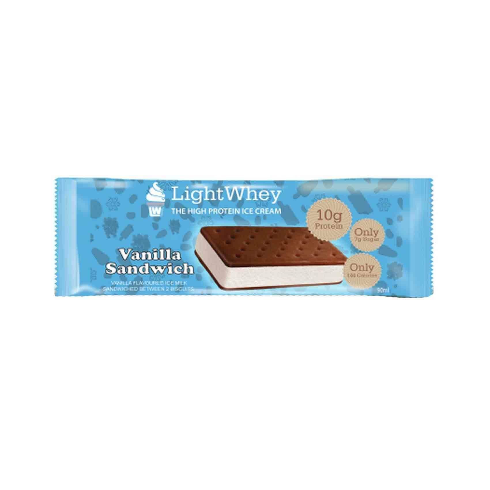 Buy Light Whey High Protein Vanilla Sandwich Bar 90 ml Online in Kuwait Talabat Kuwait