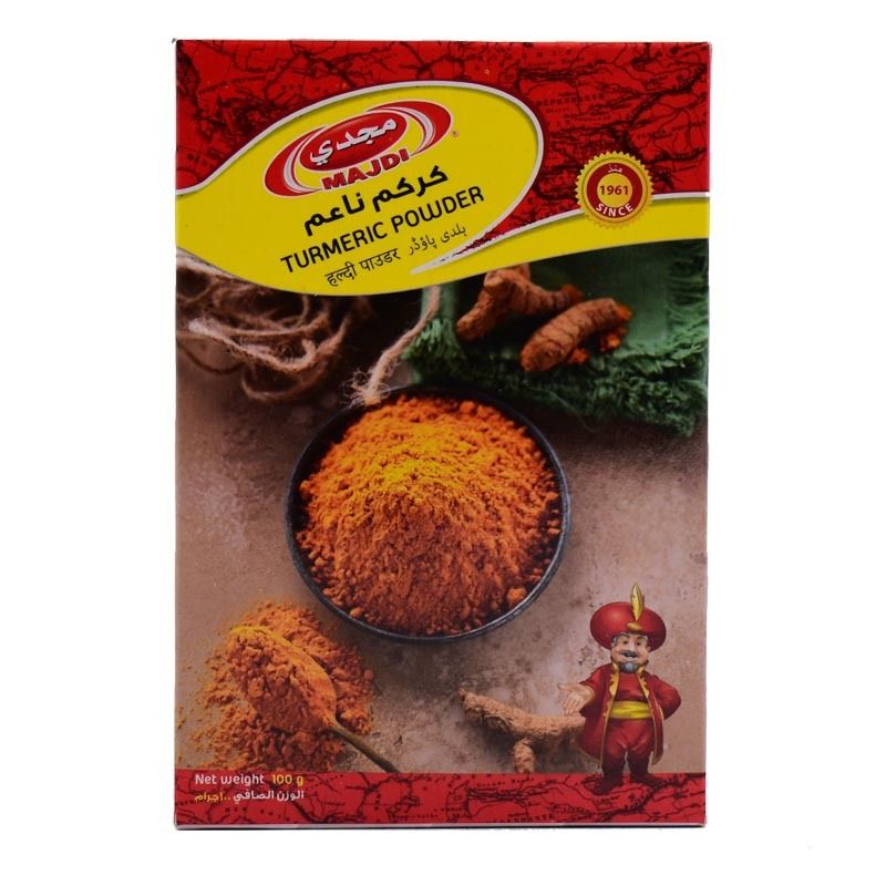 Buy Majdi Turmeric Powder Box 100 g Online in Kuwait Talabat Kuwait