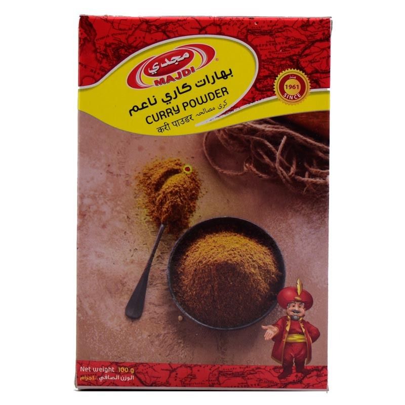 Buy Majdi Curry Powder Box 100 g Online in Kuwait Talabat Kuwait
