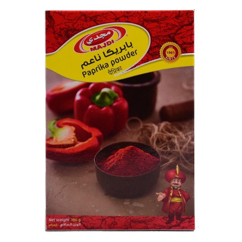 Buy Majdi Paprika Powder Box 100 g Online in Kuwait Talabat Kuwait