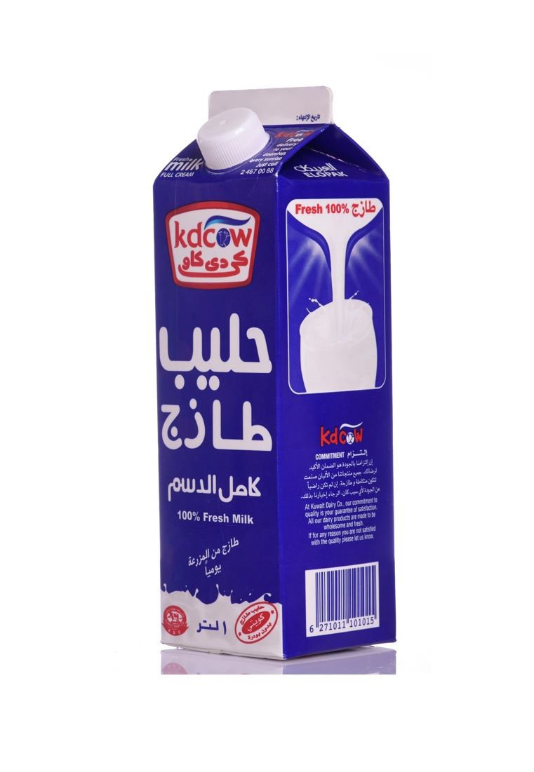 Buy KdCow Fresh Milk Full Cream 1 L Online in Kuwait Talabat Kuwait