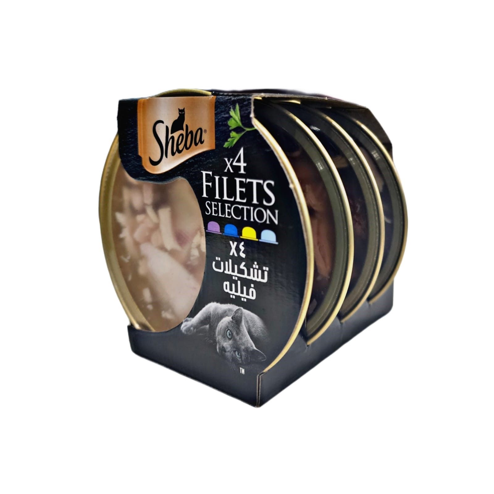 Buy Shba Dome Cat Food Variety Pack 4 x 60 g Online in Kuwait Talabat