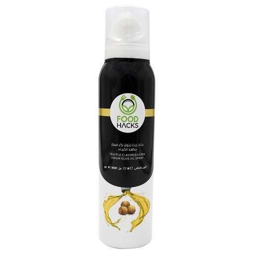 Buy Food Hacks Olive Oil Spray Truffle Flavor 125 ml Online in Kuwait