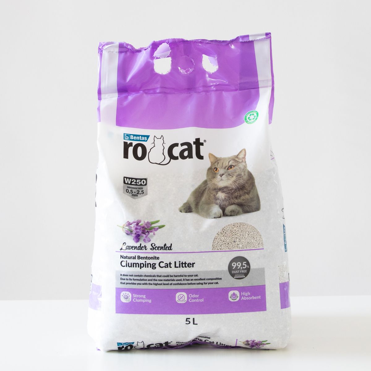 Buy Rocat Lavender Cat Litter 5 Ltr Online in Kuwait Talabat Kuwait