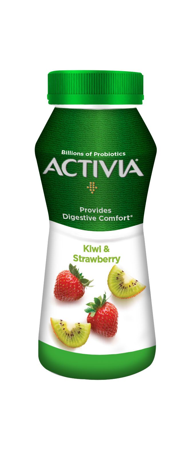 Buy Activia Yoghurt GO Strawberry & Kiwi 180mL Online in Kuwait