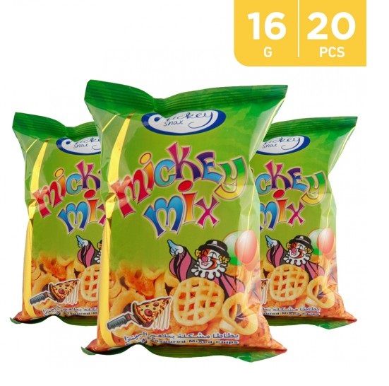 Buy Micky Chips Mix Bag 20 pcs Online in Kuwait Talabat Kuwait