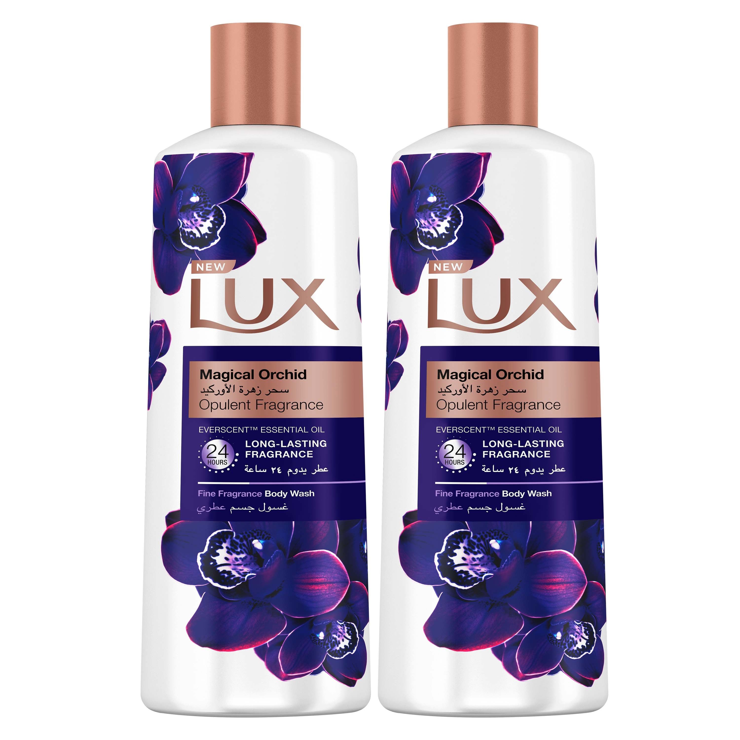 Buy Lux Perfumed Body Wash Magical Orchid 2 X 250Ml Online in Kuwait