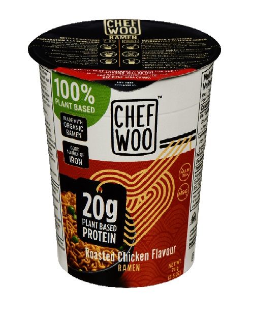 Buy Chef Woo Plant Based Protein Noodles Roasted Chicken Flavour 70 g ...