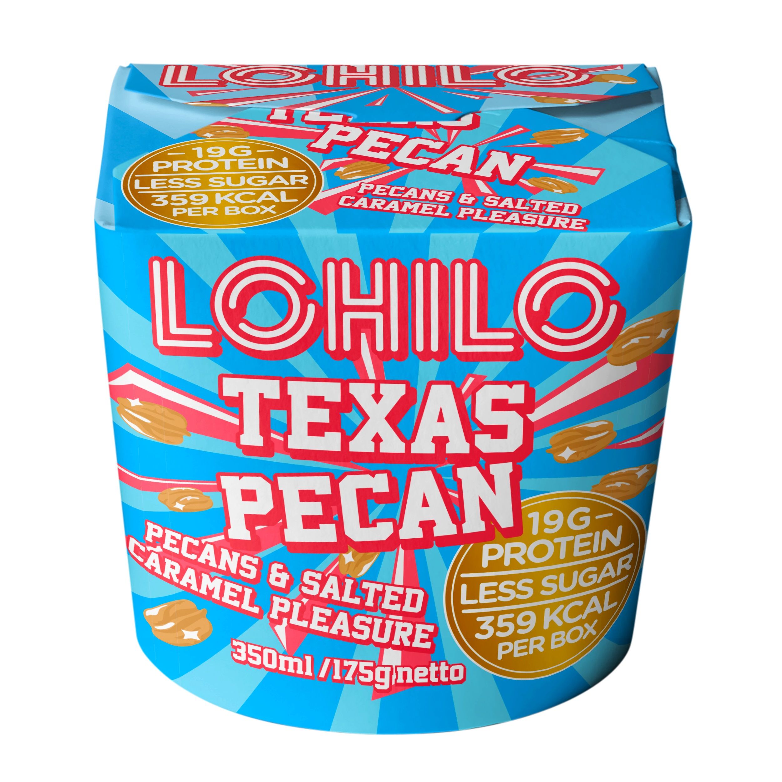 Buy Lohilo Ice Cream Texas Pecan Pint 350ml Online in Kuwait Talabat