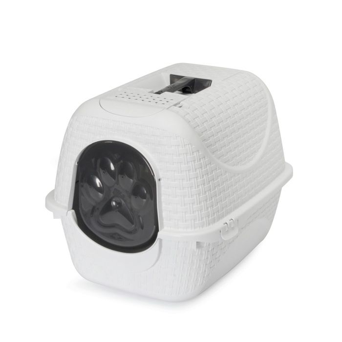 Buy CamonPrive Cat Litter Box Ice Blue 41.8 x 50.5 x 39.6 cm Online in