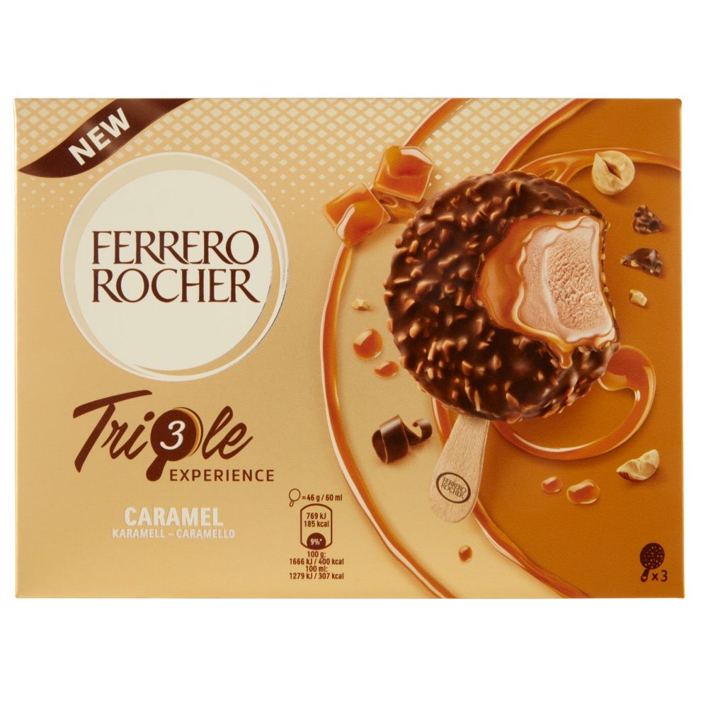 Buy Ferrero Rocher Stick Triple With Caramel 138g Online in Kuwait