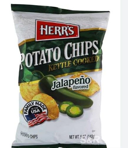 Buy Herr's 5Oz Jalapeno Kettle Chips 142 g Online in Kuwait | Talabat ...