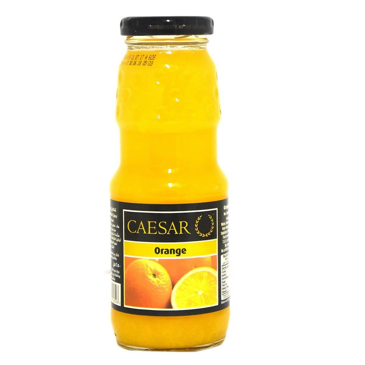 Buy Caesar Juice Orange Bottle 250ml Online in Kuwait | Talabat Kuwait