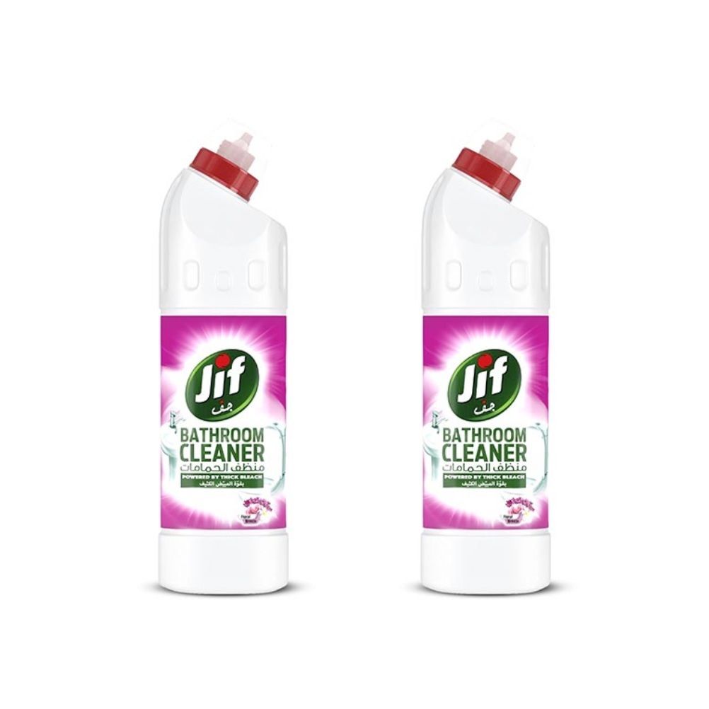 Buy Jif Bathroom Cleaner Floral Breeze 2 x 750 ml Online in Kuwait