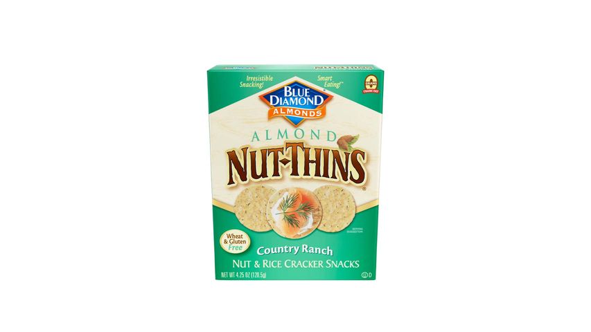 Blue Diamond Rice Cracker with Almonds Country Ranch 120.5g delivery in ...