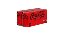 Coca-Cola Coke No Sugar 330ml x 8 (The new and old packaging will be shipped out randomly)