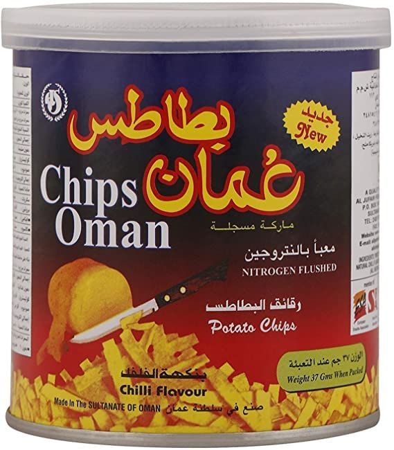 رقائق بطاطس عمان، 37 غرام Oman Chips Potato Chips, 37g