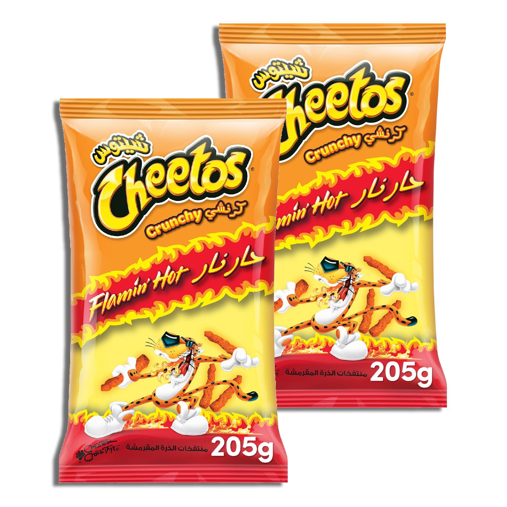 Buy Cheetos Crunchy Flaming Hot 190g x 2 Online in UAE Talabat UAE