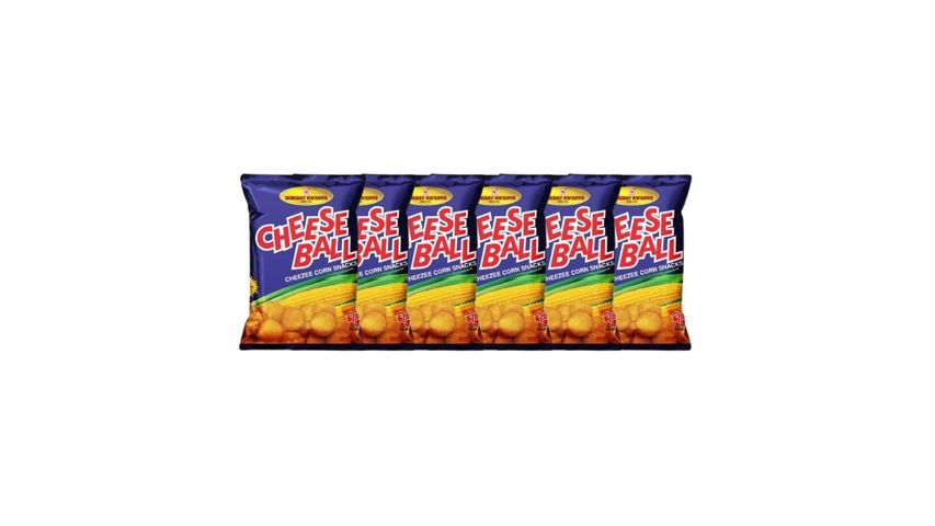 Bombay Sweets Cheese Ball Chips 8 x 18g +- 3g