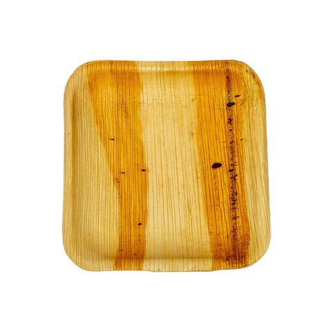 Pisces Areca Leaf - Square Plate 6" Set of 6 Pieces