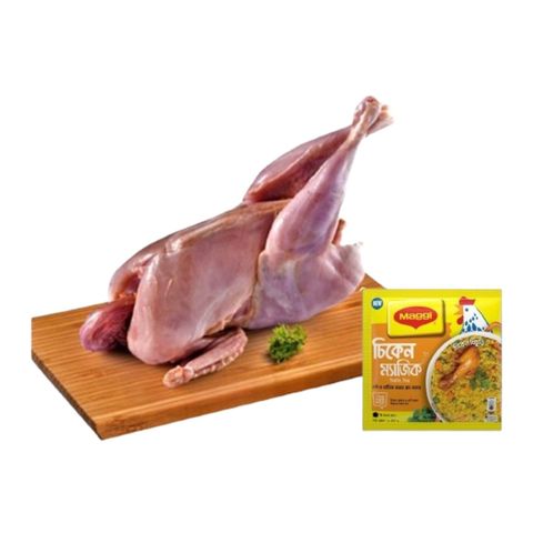 Buy Sonalika Chicken 600g (±20g) & Maggi Chicken Magic Seasoning 8g Free