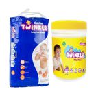 Savlon Twinkle Baby Pant Diaper XL (12-20kg) 44 Pieces & Savlon Twinkle Baby Wipes Jar 120pcs Combo