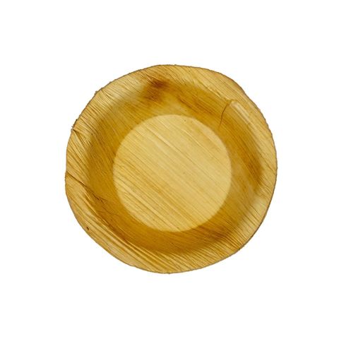 Pisces Areca Leaf 5.5" Round Bowl 6 Pieces