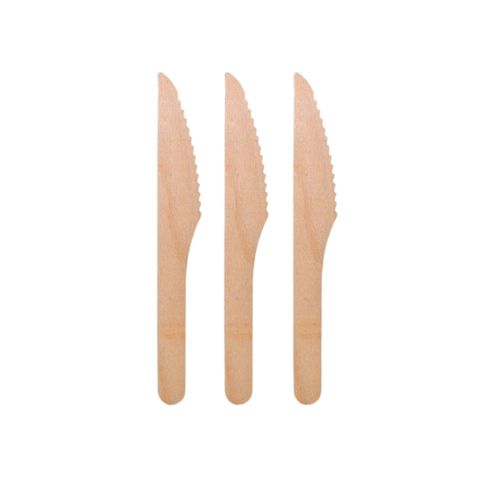 Pisces Biodegradable 160 mm Knife 6 Pieces