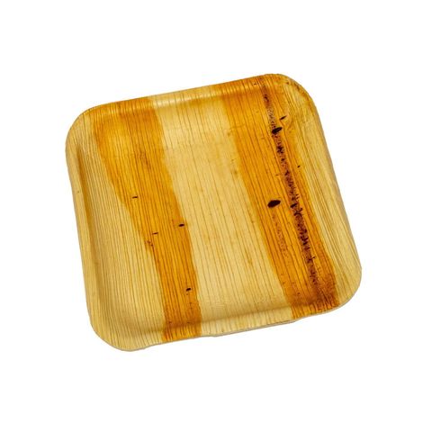 Pisces Areca Leaf - Square Plate 10" Set of 6 Pieces