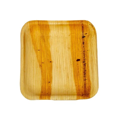Pisces Areca Leaf - Square Plate 10" Set of 6 Pieces