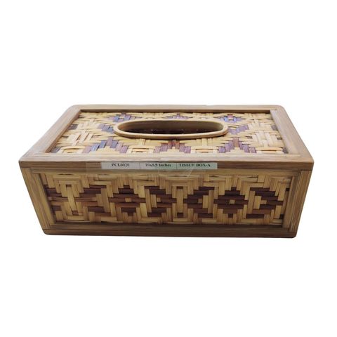 Pisces Bamboo Tissue Box 1 Piece