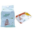 Neo Care Baby Diaper (4-9 kg) - Medium 50pcs & Neocare Baby Friendly Wet Wipes 120 Pieces Combo