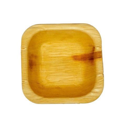 Pisces Areca Leaf 5.5" Square Bowl 6 Pieces