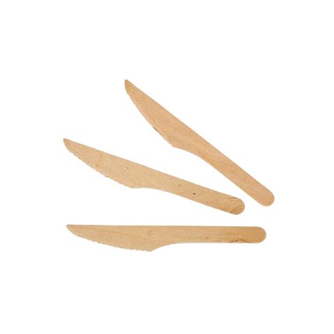 Pisces Biodegradable 160 mm Knife 6 Pieces
