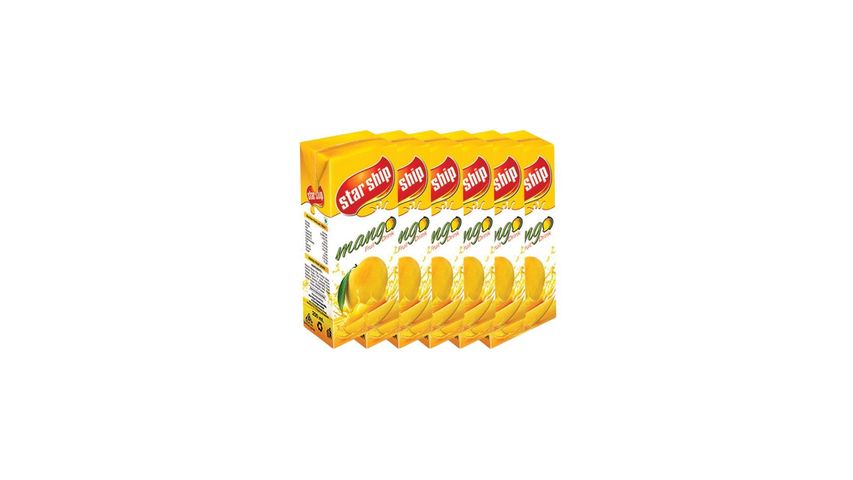 Star Ship Mango Fruit Drink 125ml 6 Pack Combo